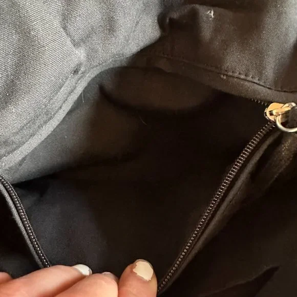 Made On Earth For David & Scotti Black Macramé Bag Purse - Picture 6 of 8